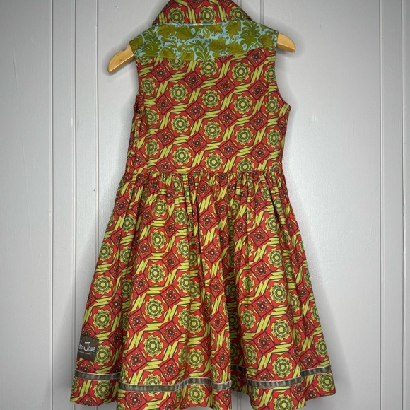 Matilda Jane Laverne Dress Girls Serendipity Size 4 - Picture 6 of 9